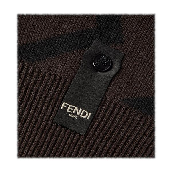 FENDI(フェンディ)　FF Roof ウールセーター100931